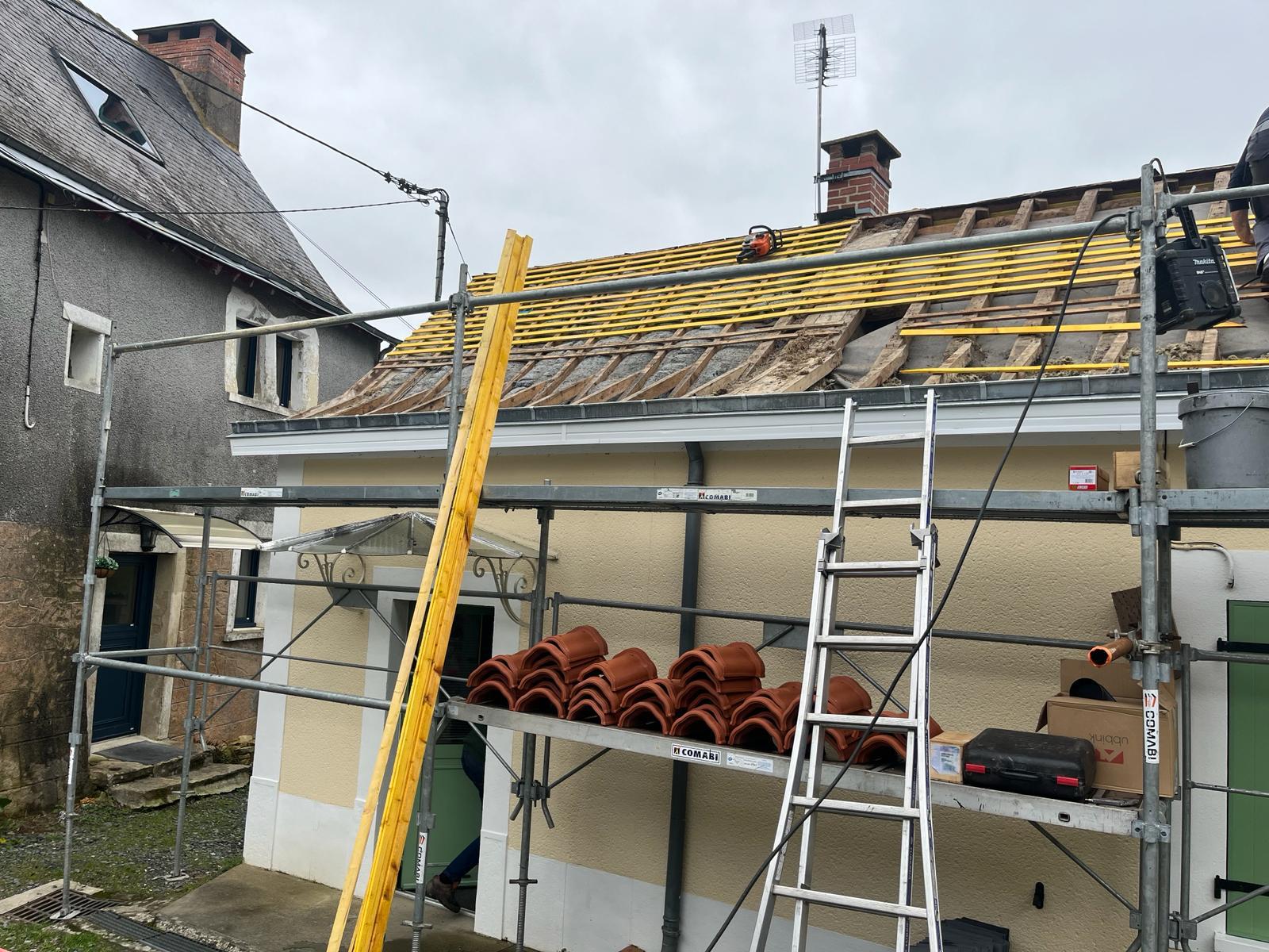 Rénovation toiture - Remplacement toiture