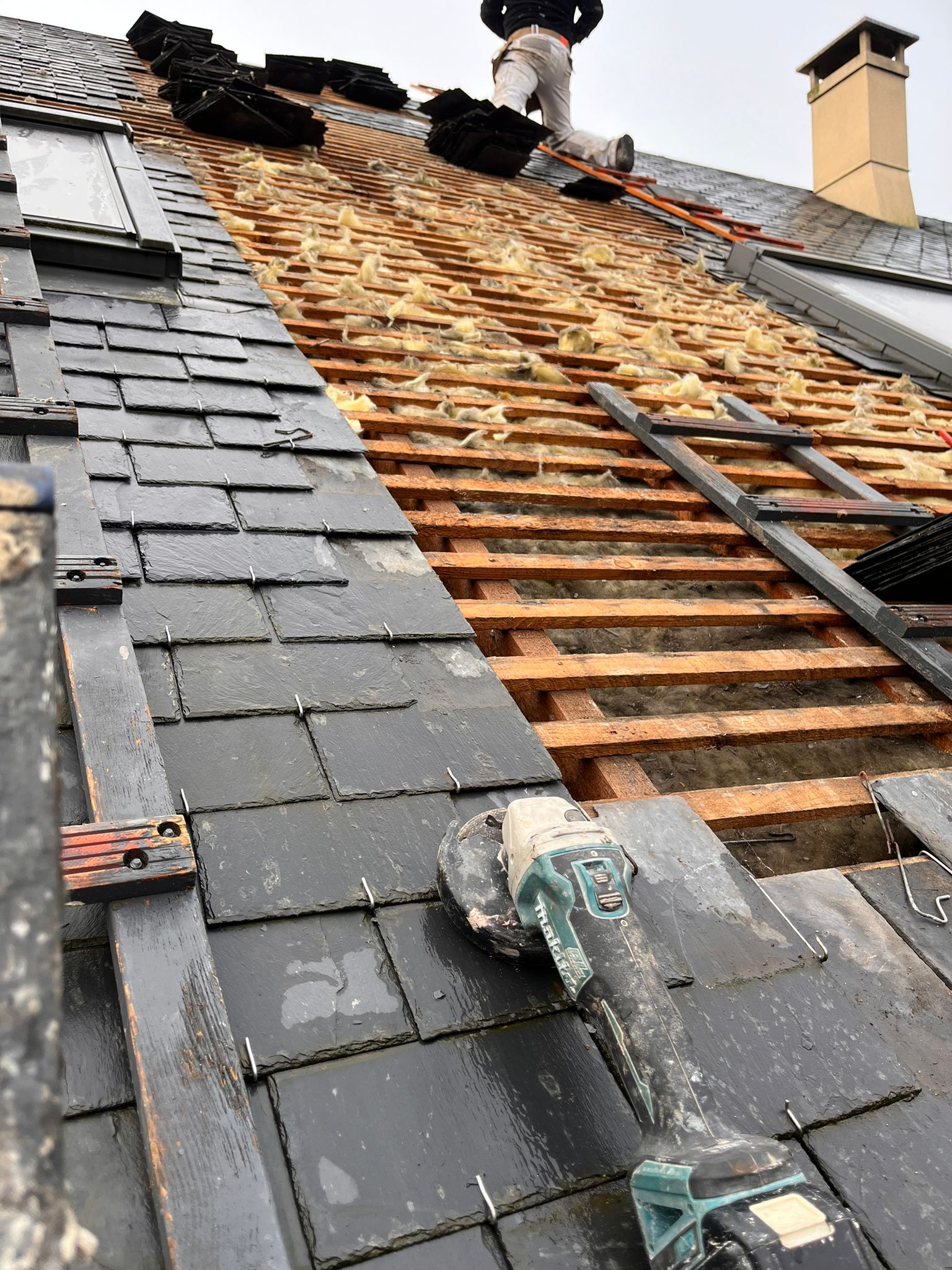 Couvreur Les Ponts-de-Cé - Rénovation toiture ardoise